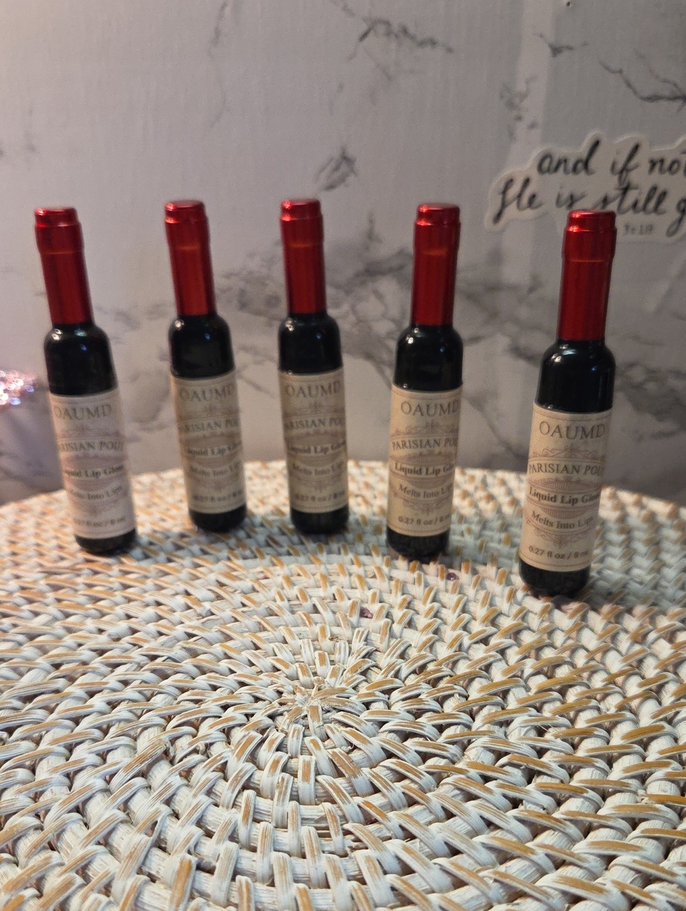 5 For 25 Wine Bottle Lip Gloss